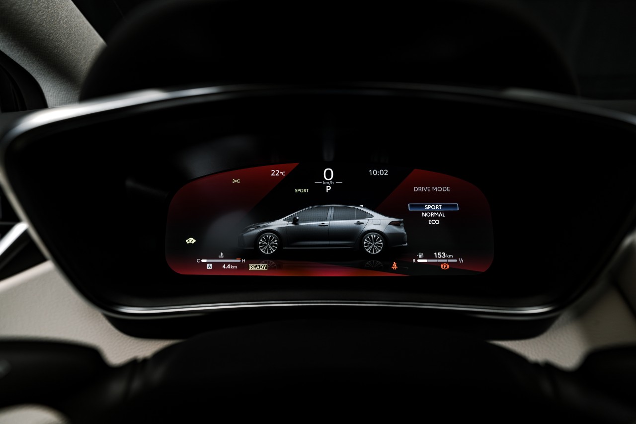 12.3-Inch Full LCD Meter